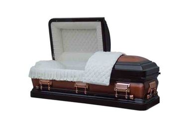 16 のゲージの鋼鉄金属の小箱、米国式の葬儀の棺 MC003