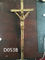 金青銅色の金属の十字の十字架像の棺の装飾 D053 分 Qty 2000pcs