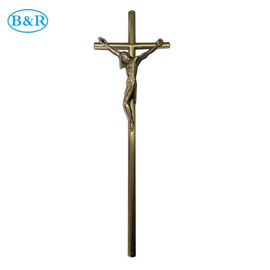 52×16 Cm Zamakの十字および十字架像RefをD078棺の装飾大きさで分類しないで下さい