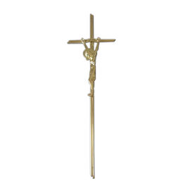 Zamakイエス・キリストRefのイタリア様式の棺の小箱の鉄の十字D067サイズ無し65×19 Cm