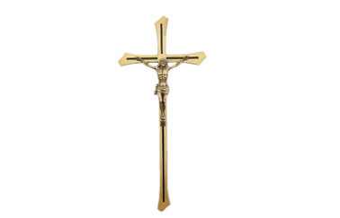 墓碑の十字架像の十字 400*180mm BD001 のための真鍮の装飾