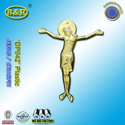 品質  Casket Plastic Decoration Coffin Lid Jesus Ref No DP042 size 22x26.5cm plastico cristo jesus 工場