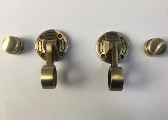 品質  Luxury Zinc Alloy Casket Handle H058 / Coffin Accessories Handles Diameter 3 Cm 工場